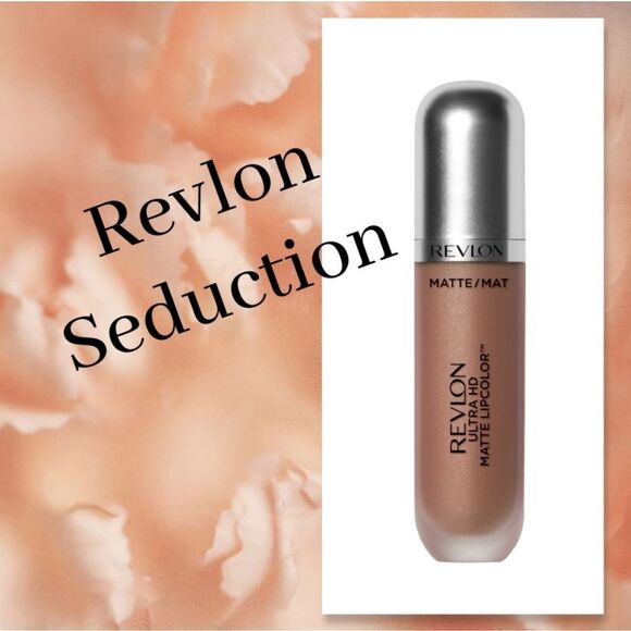 New Revlon Ultra HD Matte Lipcolor, Velvety Matte Liquid Lipstick, 0.16 oz - 630 - Picture 1 of 6
